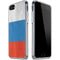Russian Flag Distressed iPhone SE (2nd & 3rd Gen) Clear Case